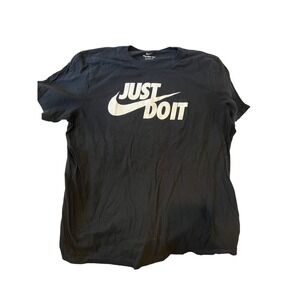 The Nike Tee Black T-Shirt Mens XL